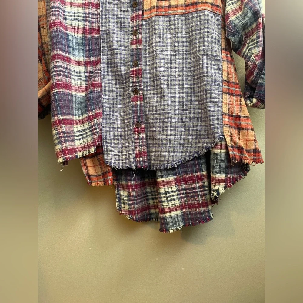 Urban Outfitters BDG Ted Patchwork Flannel - Picture 8 of 10